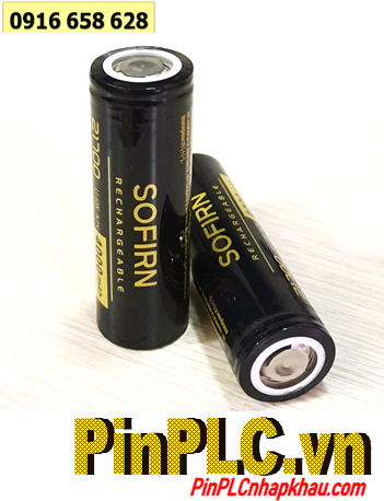 Sofirn 21700 (4000mAh), Pin sạc Lithium Li-ion 3.7v Sofirn 21700 (4000mAh) chính hãng